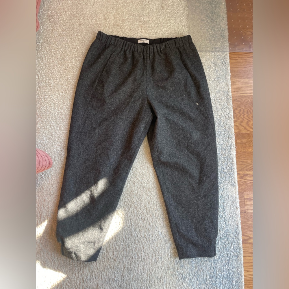 Gray Twill Pants - image 1